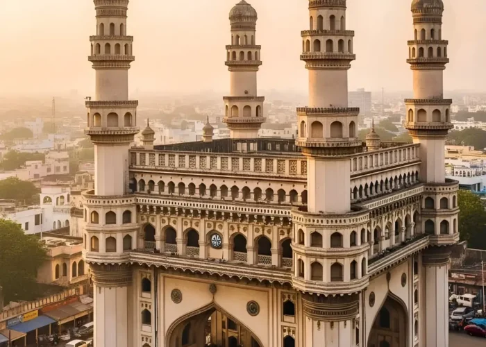 Hyderabad City Highlights Package featuring Charminar, heritage architecture and iconic Telangana sightseeing landmark