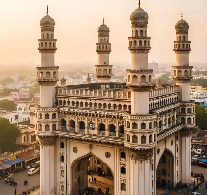 Hyderabad City Highlights Package featuring Charminar, heritage architecture and iconic Telangana sightseeing landmark