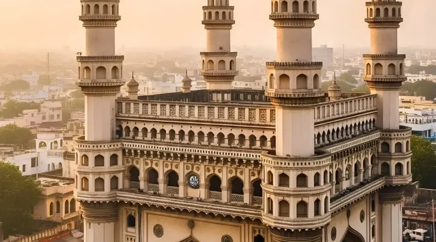 Hyderabad City Highlights Package featuring Charminar, heritage architecture and iconic Telangana sightseeing landmark