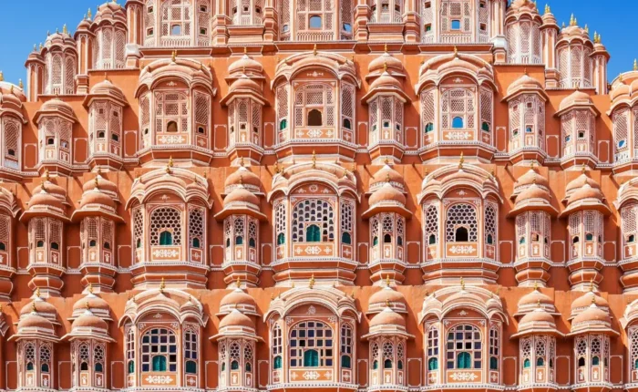 Jaipur Udaipur package featuring Hawa Mahal, royal Rajput architecture and vibrant Rajasthan heritage beauty