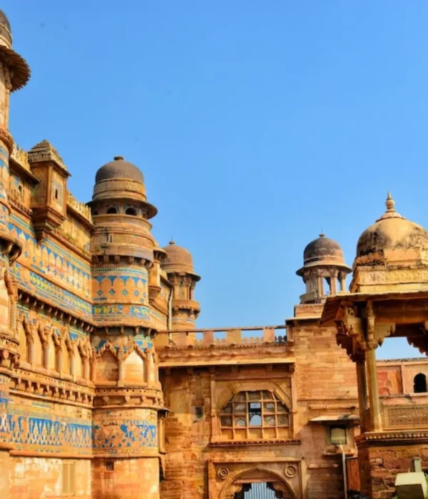 Khajuraho Orchha Gwalior Heritage Tour image featuring historic fort architecture and royal heritage monuments in Madhya Pradesh