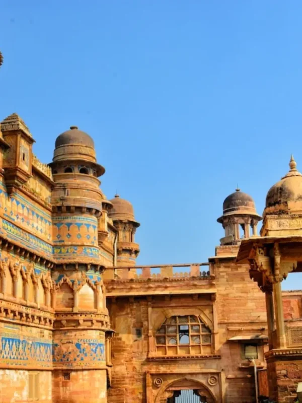 Khajuraho Orchha Gwalior Heritage Tour image featuring historic fort architecture and royal heritage monuments in Madhya Pradesh