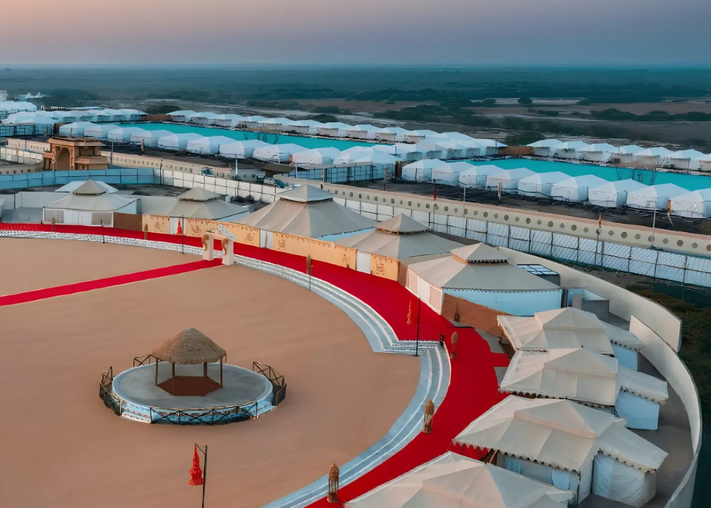 Kutch Rann Utsav tent city in Gujarat with luxury stay, desert camp, cultural venue and scenic festival setting