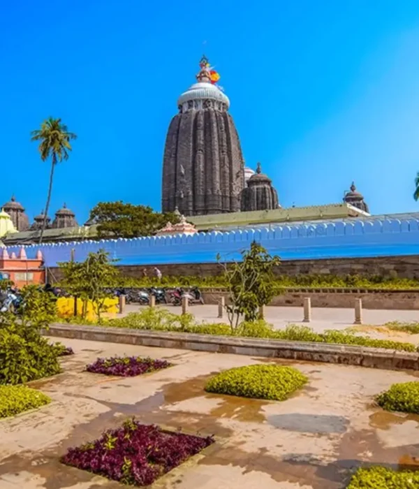 Puri Konark Bhubaneswar package featuring Jagannath Temple, sacred architecture and spiritual Odisha pilgrimage landmark