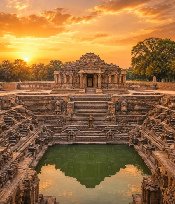 Ahmedabad Modhera Patan Kutch Tour Package featuring Sabarmati Ashram, Modhera Sun Temple, Rani Ki Vav, White Rann of Kutch and Bhuj.