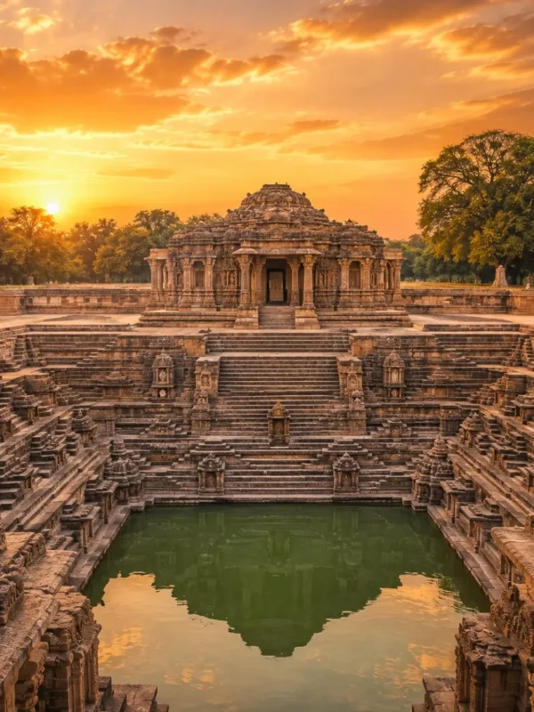 Ahmedabad Modhera Patan Kutch Tour Package featuring Sabarmati Ashram, Modhera Sun Temple, Rani Ki Vav, White Rann of Kutch and Bhuj.