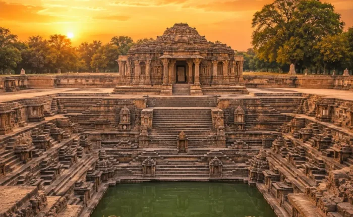Ahmedabad Modhera Patan Kutch Tour Package featuring Sabarmati Ashram, Modhera Sun Temple, Rani Ki Vav, White Rann of Kutch and Bhuj.