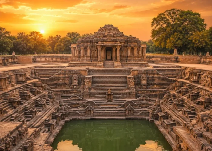 Ahmedabad Modhera Patan Kutch Tour Package featuring Sabarmati Ashram, Modhera Sun Temple, Rani Ki Vav, White Rann of Kutch and Bhuj.