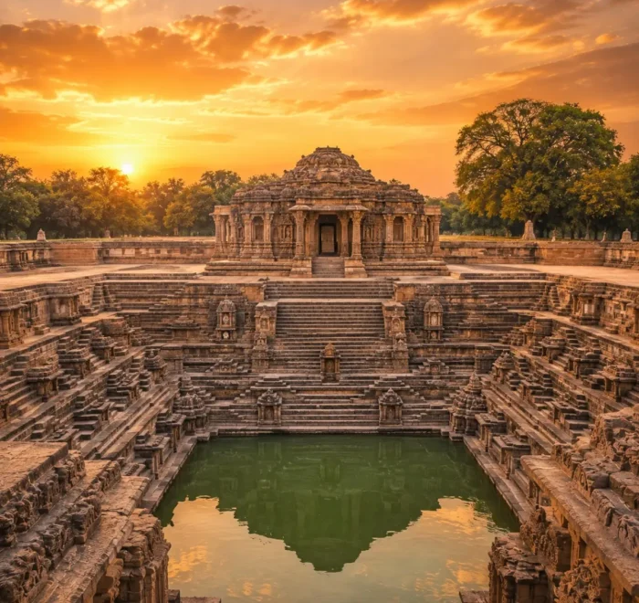 Ahmedabad Modhera Patan Kutch Tour Package featuring Sabarmati Ashram, Modhera Sun Temple, Rani Ki Vav, White Rann of Kutch and Bhuj.