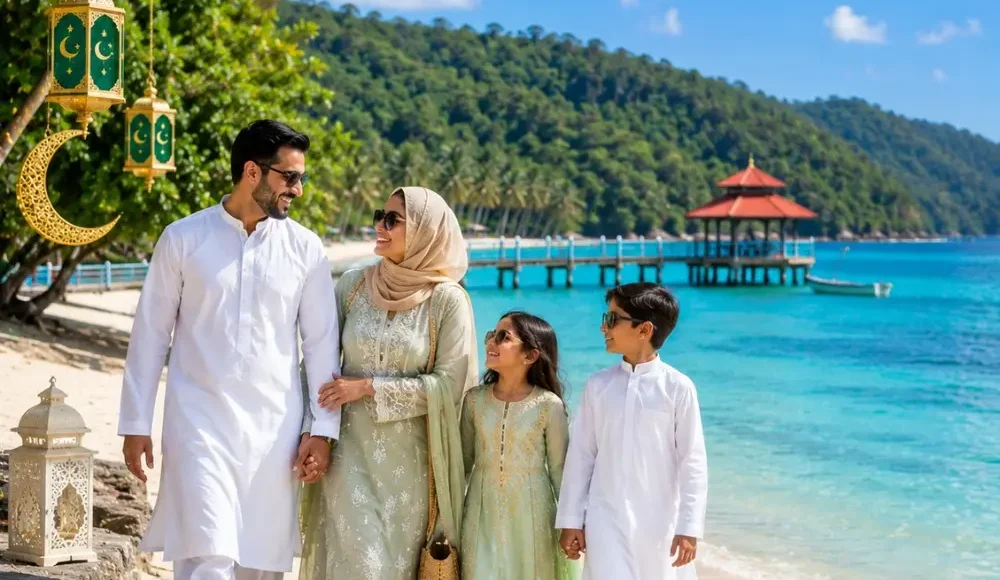 Andaman Island Eid Escape Tour Package featuring Port Blair, Havelock Island, Neil Island, Radhanagar Beach and crystal-clear turquoise waters.