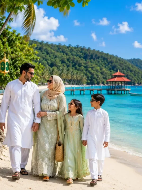Andaman Island Eid Escape Tour Package featuring Port Blair, Havelock Island, Neil Island, Radhanagar Beach and crystal-clear turquoise waters.