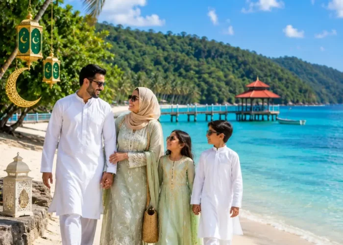 Andaman Island Eid Escape Tour Package featuring Port Blair, Havelock Island, Neil Island, Radhanagar Beach and crystal-clear turquoise waters.