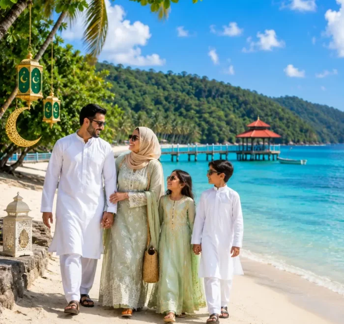 Andaman Island Eid Escape Tour Package featuring Port Blair, Havelock Island, Neil Island, Radhanagar Beach and crystal-clear turquoise waters.