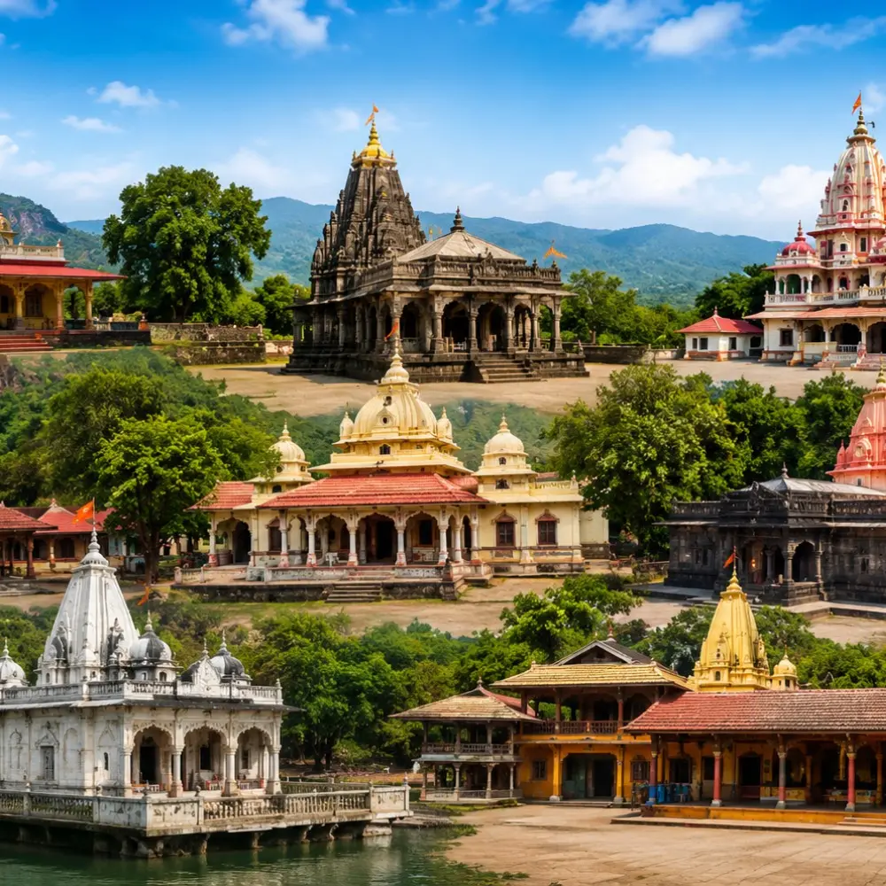 Ashtavinayak Darshan 3 Days 2 Nights bus package from Mumbai covering all eight sacred Ganpati temples in Maharashtra.