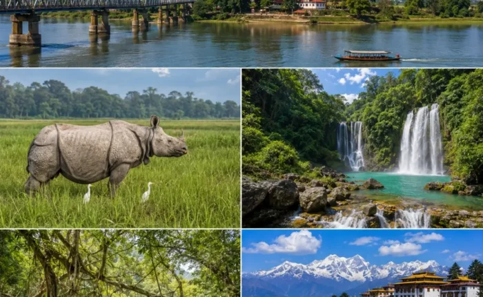 Assam, Meghalaya & Arunachal Pradesh Tour Package featuring Kaziranga National Park, Shillong, Cherrapunji, Tawang Monastery and Sela Pass
