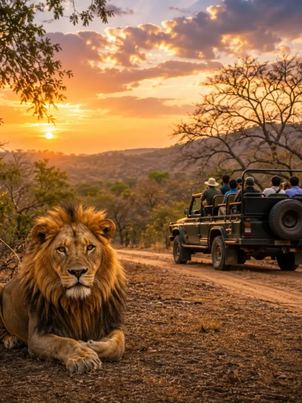 Dwarka Somnath Gir Tour Package featuring Dwarkadhish Temple, Somnath Temple, Gir National Park, Asiatic Lion and Bet Dwarka.