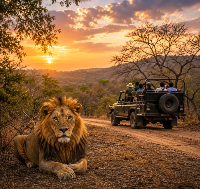Dwarka Somnath Gir Tour Package featuring Dwarkadhish Temple, Somnath Temple, Gir National Park, Asiatic Lion and Bet Dwarka.