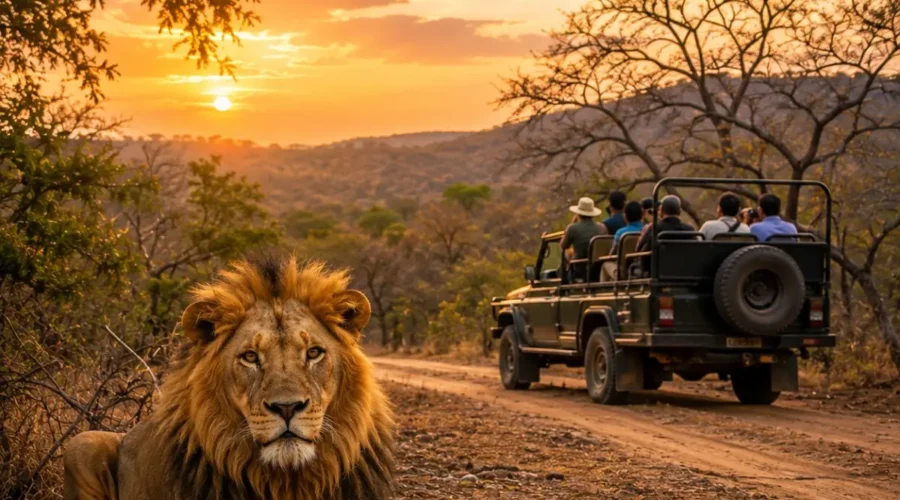 Dwarka Somnath Gir Tour Package featuring Dwarkadhish Temple, Somnath Temple, Gir National Park, Asiatic Lion and Bet Dwarka.