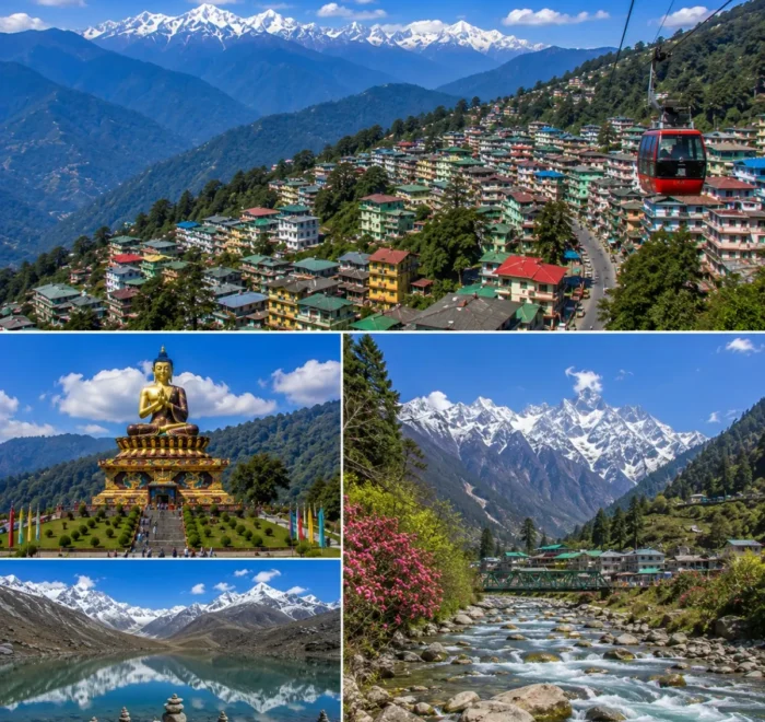 Gangtok Lachung Tour Package featuring Tsomgo Lake, Yumthang Valley, Zero Point, Baba Harbhajan Singh Mandir and Mount Kanchenjunga.