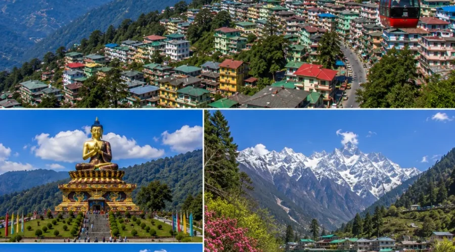 Gangtok Lachung Tour Package featuring Tsomgo Lake, Yumthang Valley, Zero Point, Baba Harbhajan Singh Mandir and Mount Kanchenjunga.
