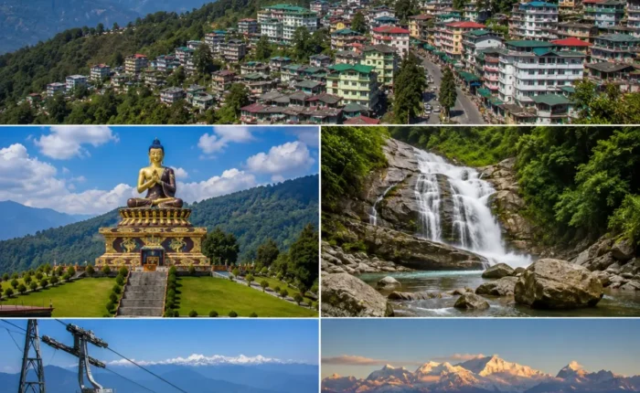 Gangtok Pelling Tour Package featuring Tsomgo Lake, Baba Mandir, Pemayangtse Monastery, Pelling Skywalk and Kanchenjunga Mountain.
