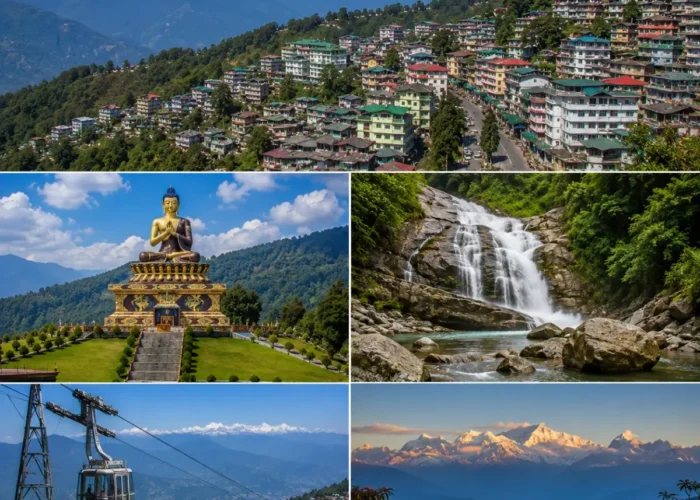Gangtok Pelling Tour Package featuring Tsomgo Lake, Baba Mandir, Pemayangtse Monastery, Pelling Skywalk and Kanchenjunga Mountain.