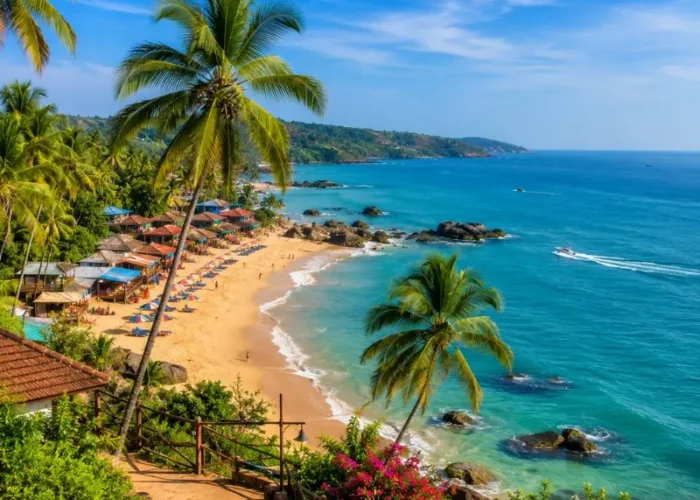 Goa 2 Nights 3 Days bus sightseeing package featuring North Goa, South Goa, beaches, churches, forts and scenic coastal attractions.