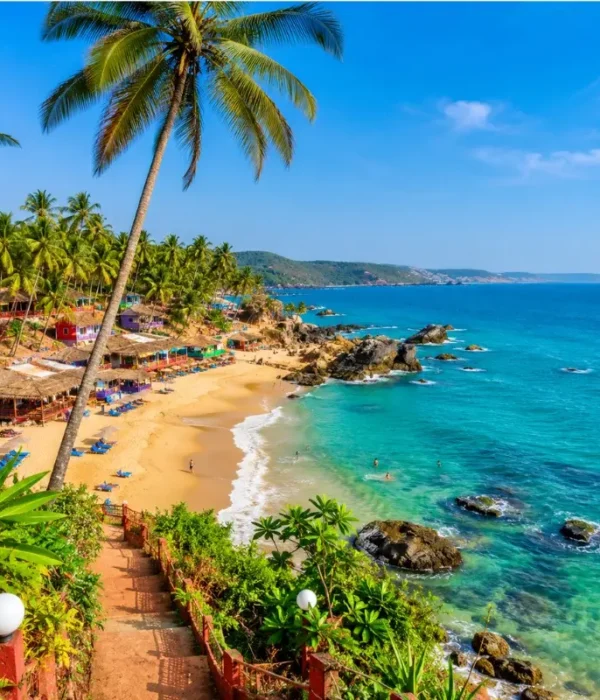 Goa 3 Nights 4 Days bus sightseeing package featuring North Goa, South Goa, beaches, Fort Aguada, churches and scenic coastal attractions.