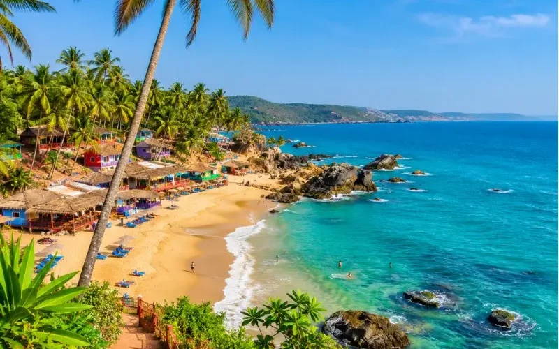 Goa 3 Nights 4 Days bus sightseeing package featuring North Goa, South Goa, beaches, Fort Aguada, churches and scenic coastal attractions.