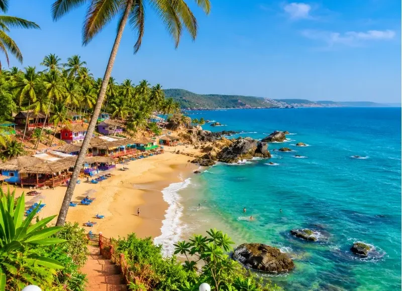Goa 3 Nights 4 Days bus sightseeing package featuring North Goa, South Goa, beaches, Fort Aguada, churches and scenic coastal attractions.