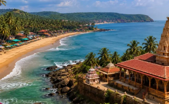 Goa and Ganpatipule Tour 4 Nights 5 Days bus package from Mumbai featuring Goa beaches, Ganpatipule Temple and the Konkan coastline.
