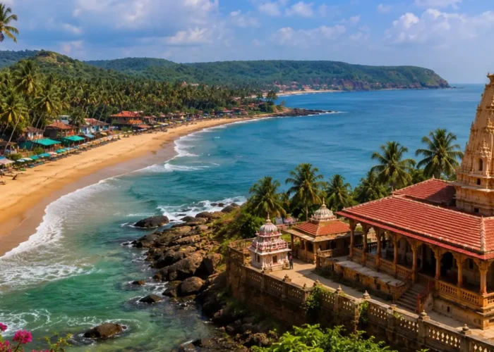 Goa and Ganpatipule Tour 4 Nights 5 Days bus package from Mumbai featuring Goa beaches, Ganpatipule Temple and the Konkan coastline.
