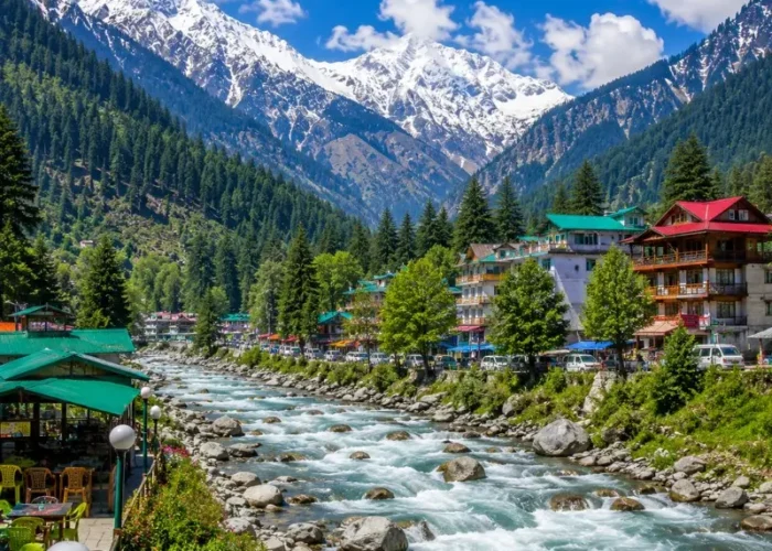 Himachal Pradesh 5 Nights 6 Days bus package from Delhi featuring Shimla, Manali, Kufri, Solang Valley and scenic Himalayan landscapes.