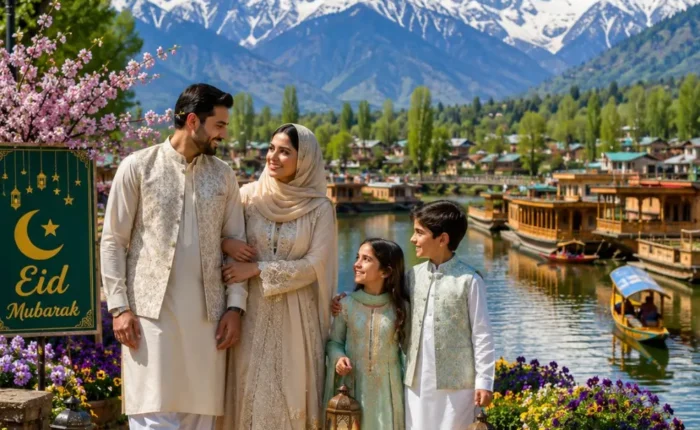 Kashmir Eid Special Tour Package featuring Srinagar, Gulmarg, Pahalgam, Sonmarg, Dal Lake and beautiful Himalayan landscapes.