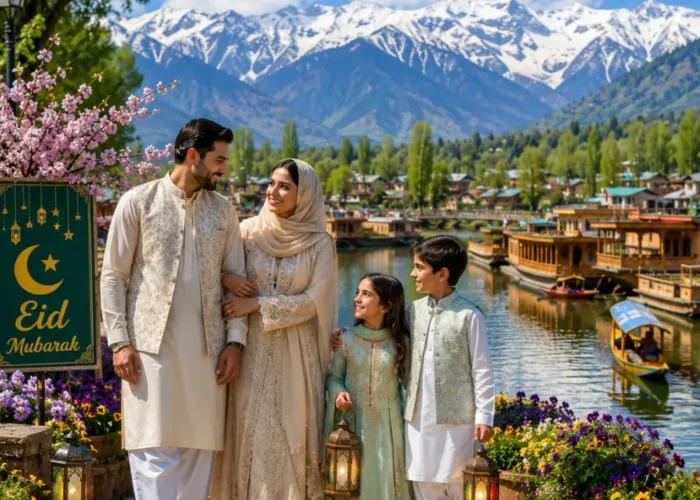 Kashmir Eid Special Tour Package featuring Srinagar, Gulmarg, Pahalgam, Sonmarg, Dal Lake and beautiful Himalayan landscapes.