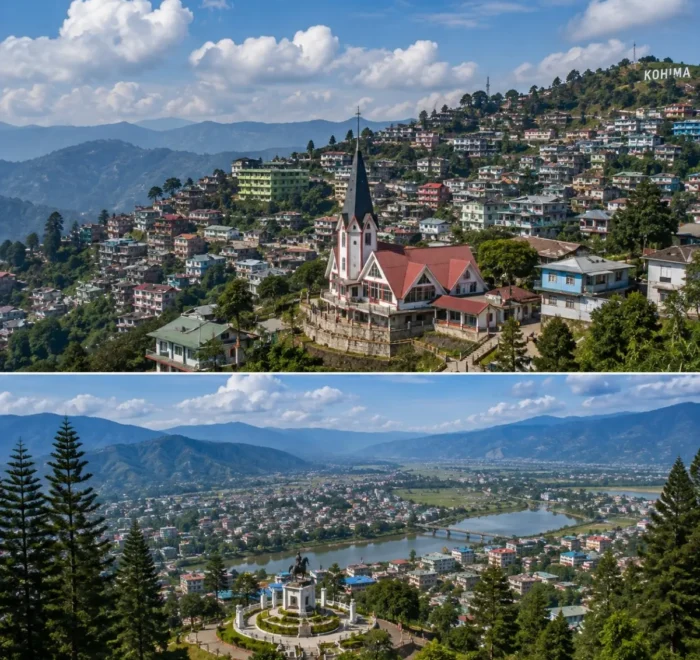 Kohima & Imphal Tour Package featuring Kohima War Cemetery, Kisama Heritage Village, Loktak Lake and INA Memorial