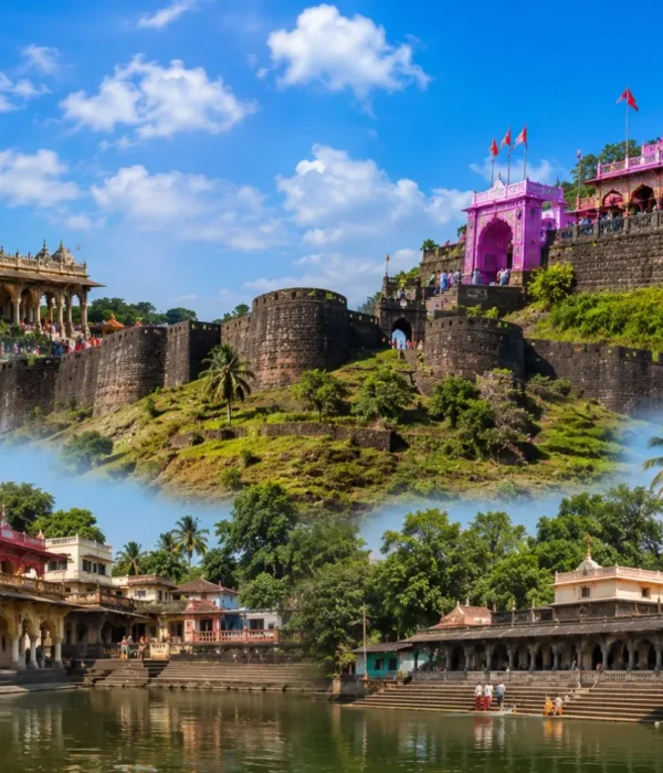 Kolhapur Weekly Tour by Bus 3 Nights 4 Days from Mumbai featuring Mahalakshmi Temple, Jyotiba Temple, Panhala Fort and Kolhapur sightseeing.