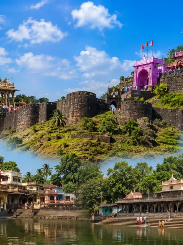 Kolhapur Weekly Tour by Bus 3 Nights 4 Days from Mumbai featuring Mahalakshmi Temple, Jyotiba Temple, Panhala Fort and Kolhapur sightseeing.