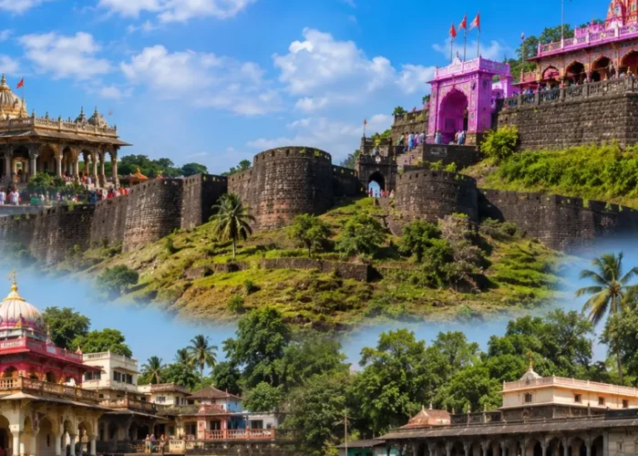 Kolhapur Weekly Tour by Bus 3 Nights 4 Days from Mumbai featuring Mahalakshmi Temple, Jyotiba Temple, Panhala Fort and Kolhapur sightseeing.