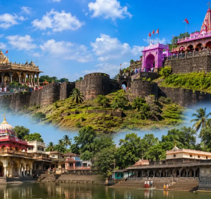 Kolhapur Weekly Tour by Bus 3 Nights 4 Days from Mumbai featuring Mahalakshmi Temple, Jyotiba Temple, Panhala Fort and Kolhapur sightseeing.