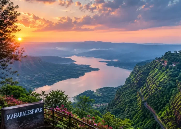 Mahabaleshwar 2 Nights 3 Days tour package by bus featuring scenic viewpoints, Venna Lake, Mapro Garden and strawberry farms