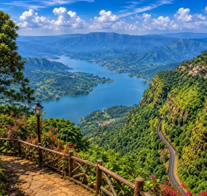 Mahabaleshwar 3 Nights 4 Days tour package by bus with Venna Lake, Arthur's Seat, Mapro Garden and scenic hill station views.