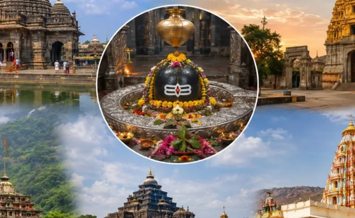 Maharashtra 5 Jyotirlinga Darshan 4 Nights 5 Days bus package from Mumbai covering Trimbakeshwar, Bhimashankar, Grishneshwar, Aundha Nagnath and Parli Vaijnath temples.