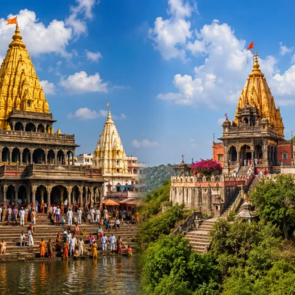 Pandharpur Pilgrimage Tour 3 Days 2 Nights bus package featuring Shri Vitthal-Rukmini Temple and a spiritual journey in Maharashtra.