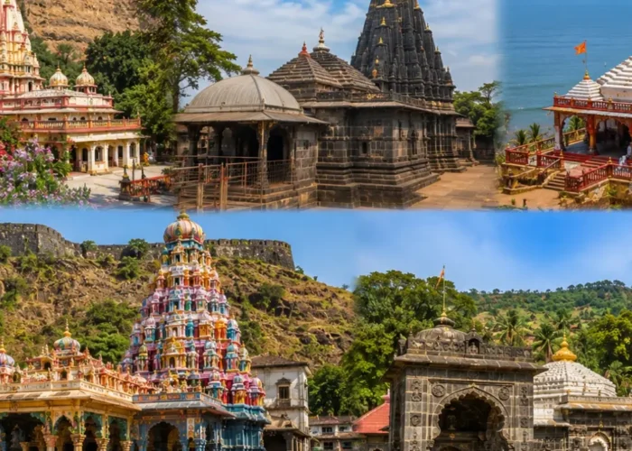 Sade Teen Shaktipeeth Tour 4 Nights 5 Days bus package from Mumbai covering Mahalakshmi Kolhapur, Tulja Bhavani, Renuka Mata and Saptashrungi temples.