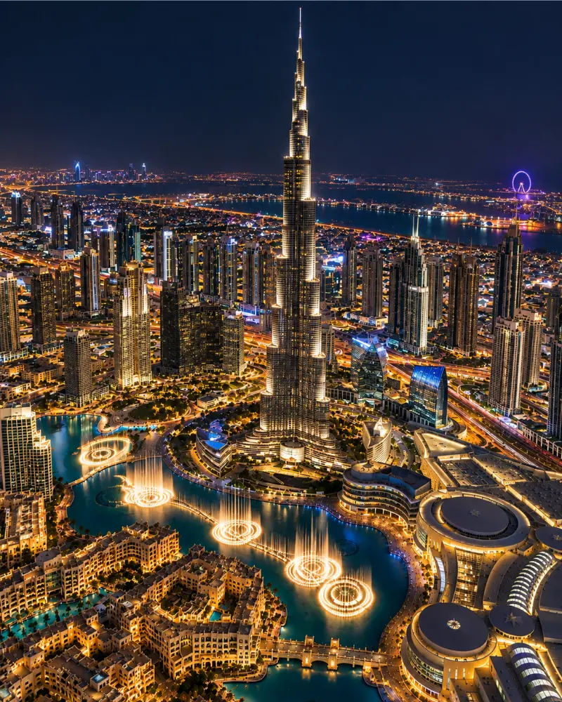 Dubai skyline and luxury experiences