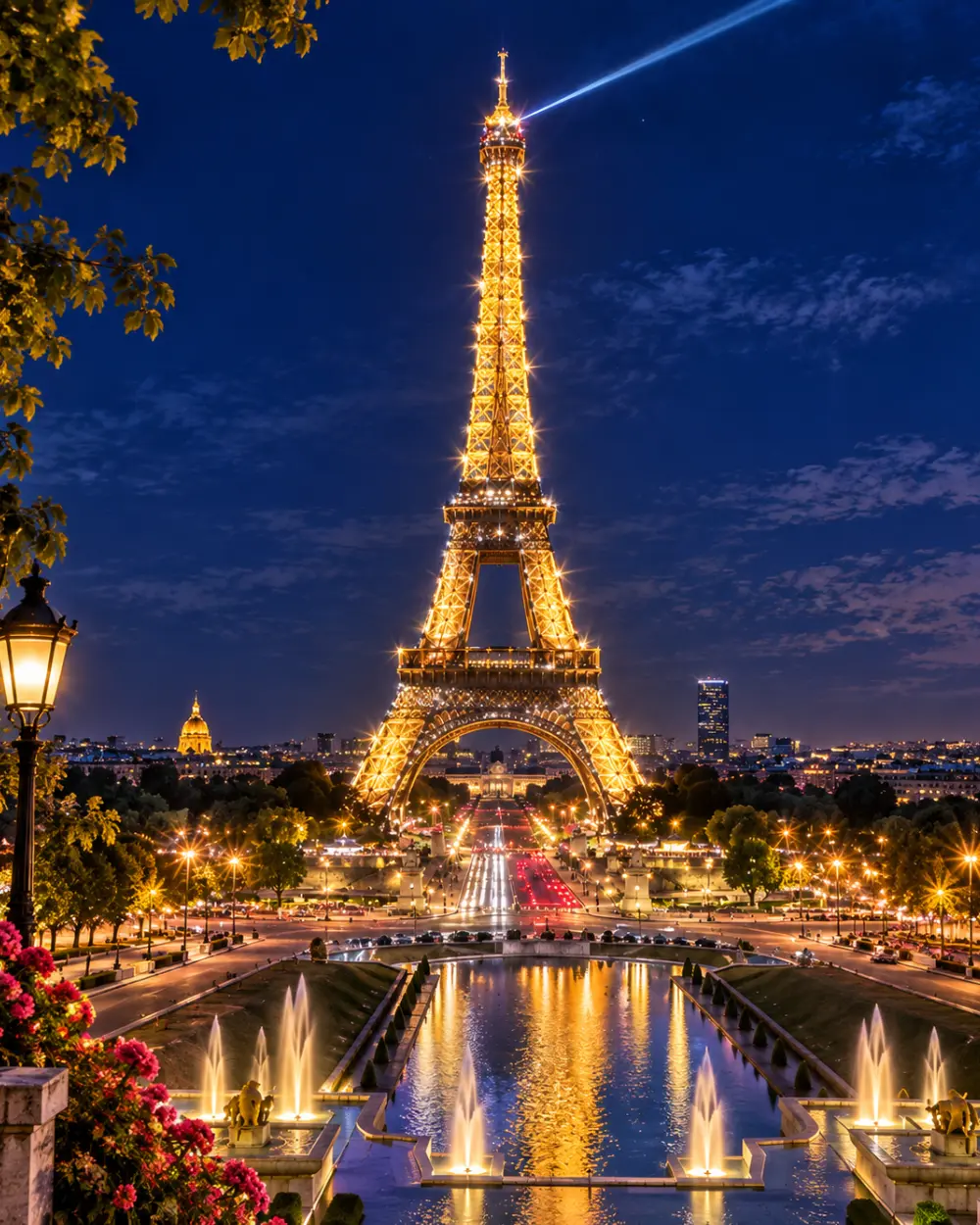 Europe landmarks and cities
