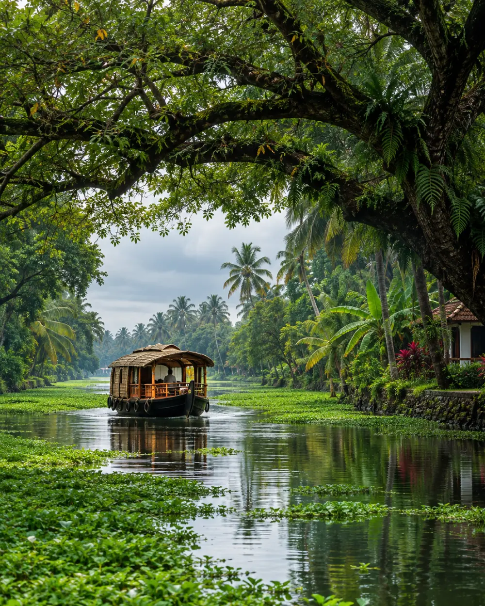 Kerala backwaters and houseboats