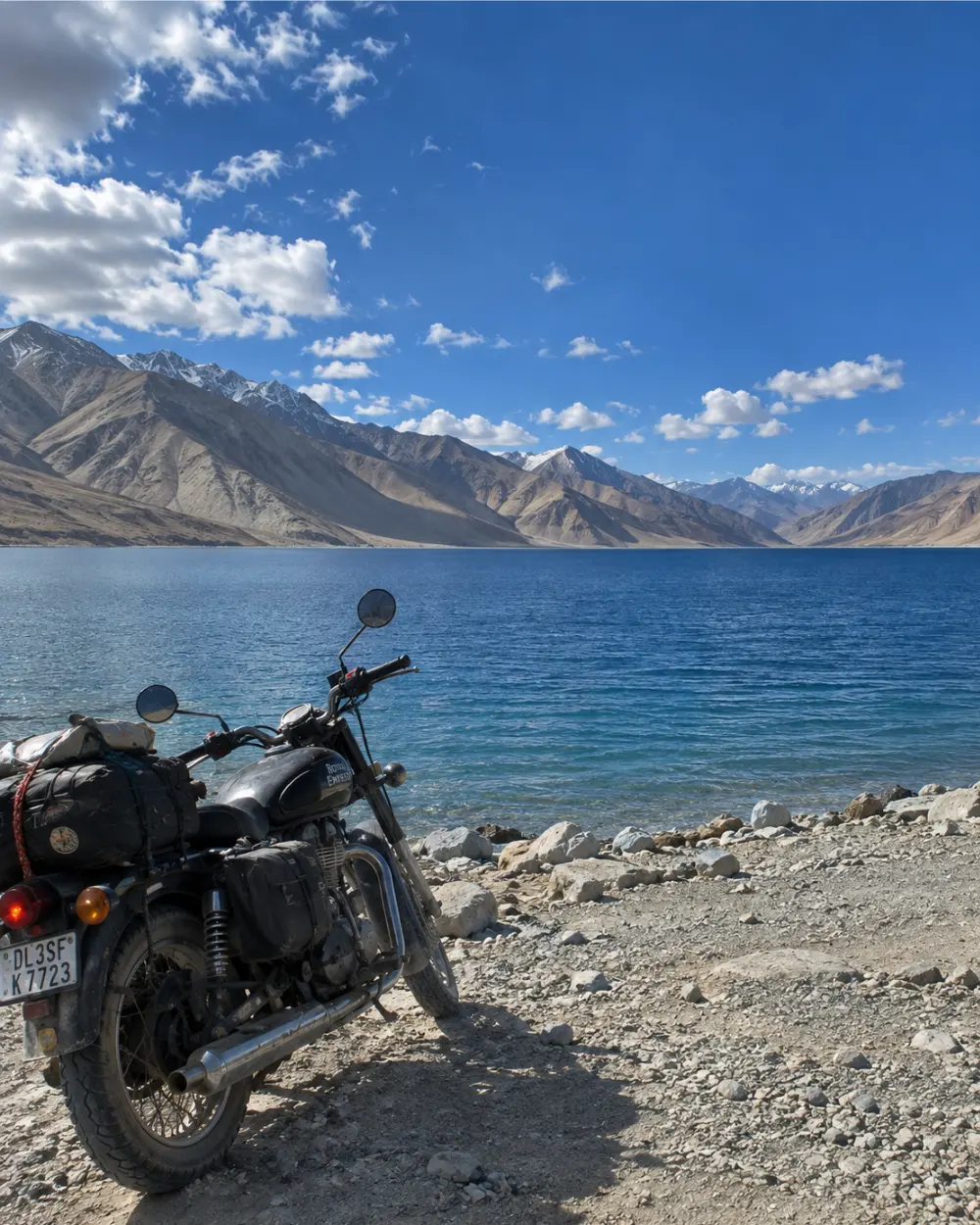 Ladakh rugged mountains and monasteries