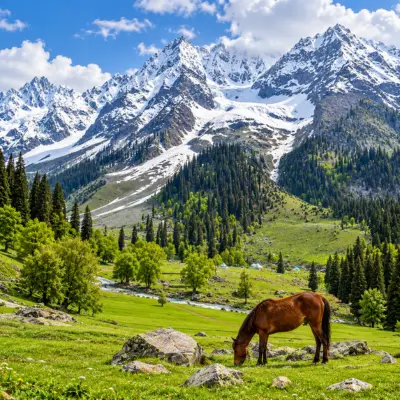 Kashmir - Valleys and houseboats